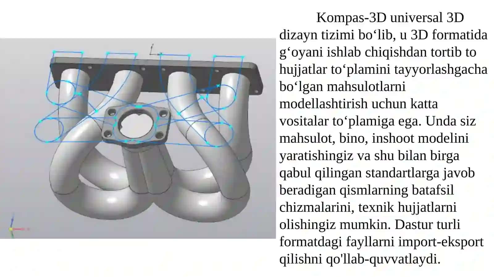 KOMPAS-3D tizimi 2