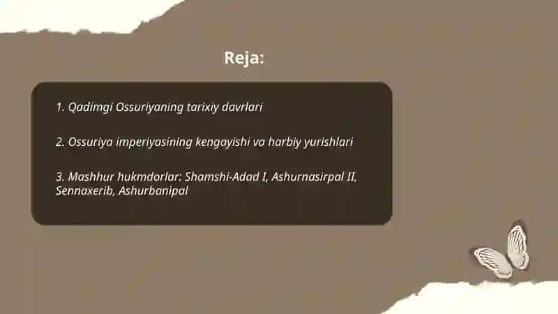 Qadimgi Ossuriya 2
