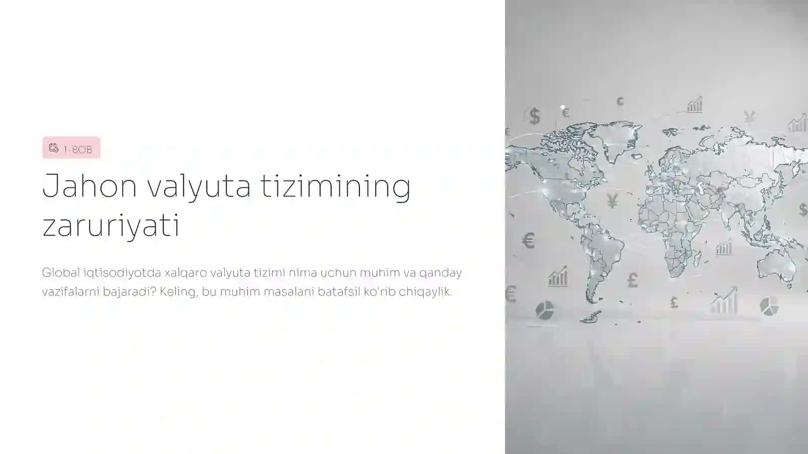Xalqaro valyuta tizimi va siyosati 2