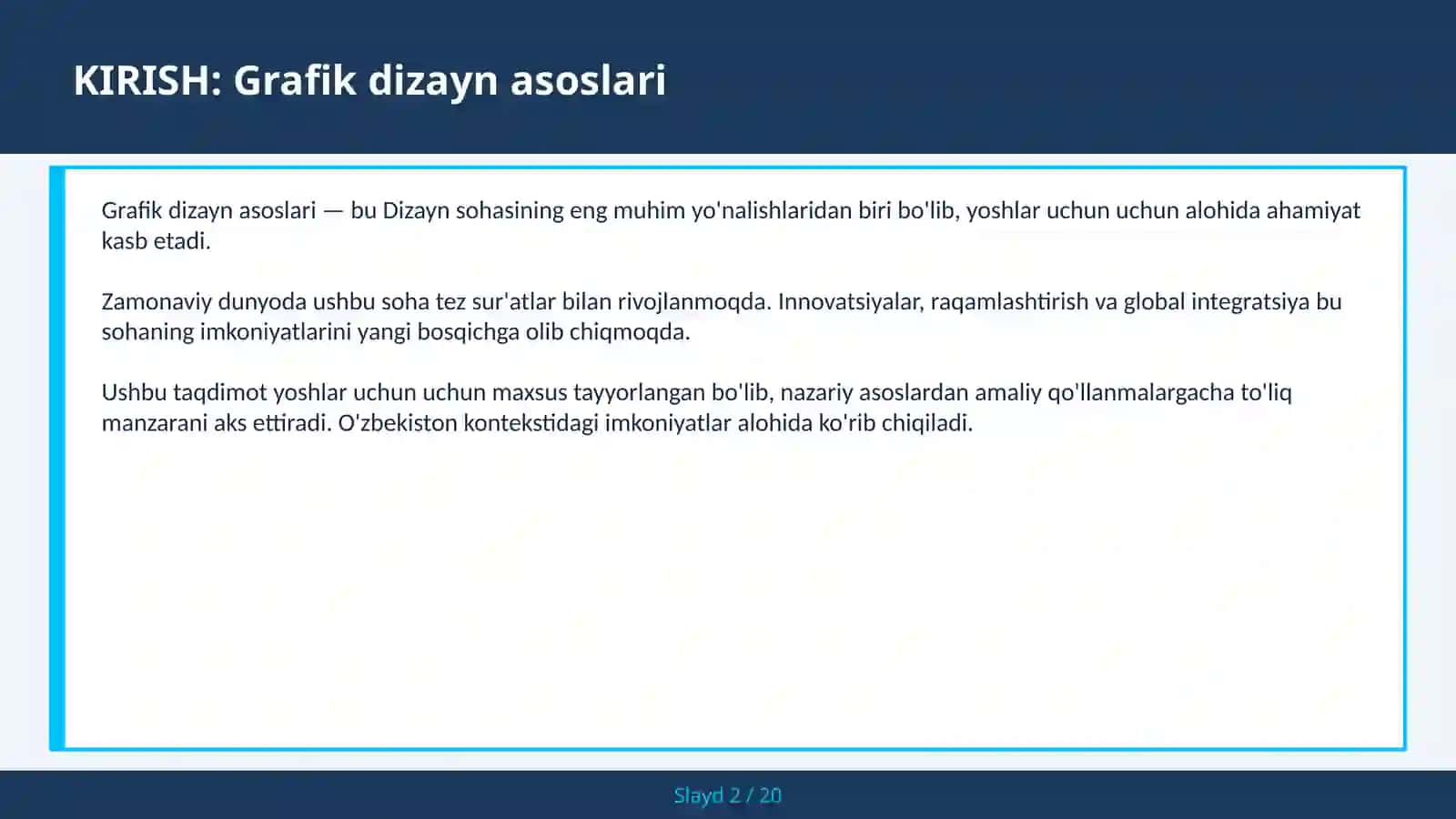 GRAFIK DIZAYN ASOSLARI 2