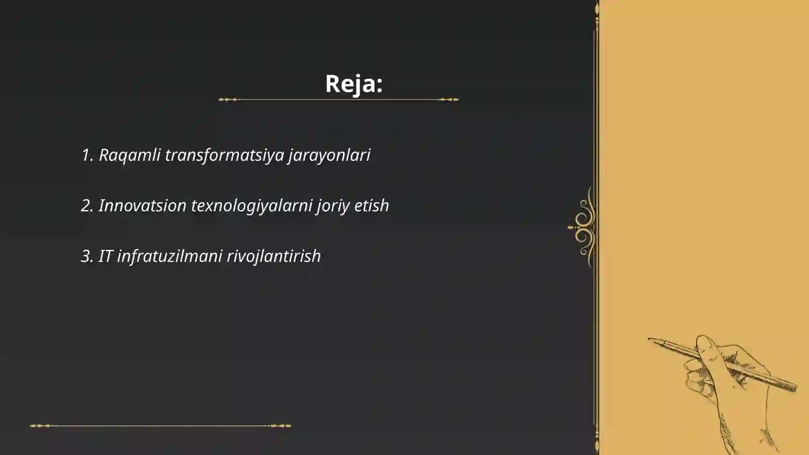 Raqamli transformatsiya jarayonlari 2