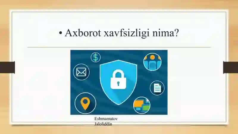 Axborot xavfsizligi 2