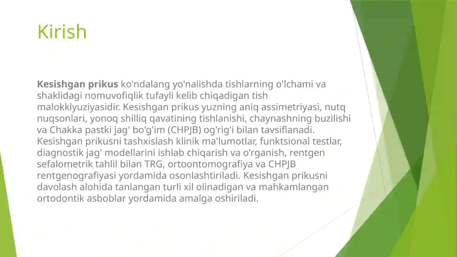 Ikki tomonlama Kesishgan prikus 2