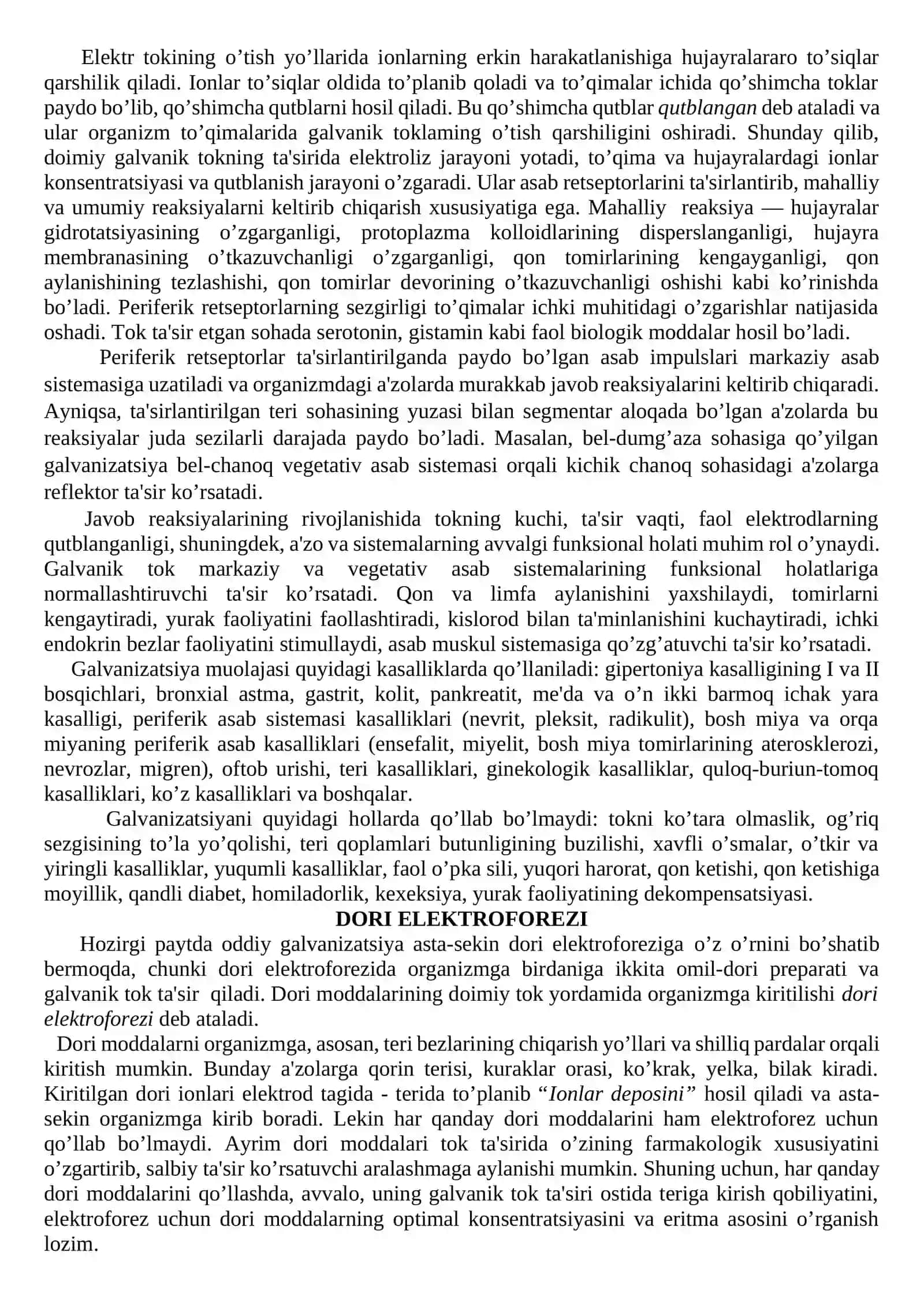 Elektr bilan davolash 2