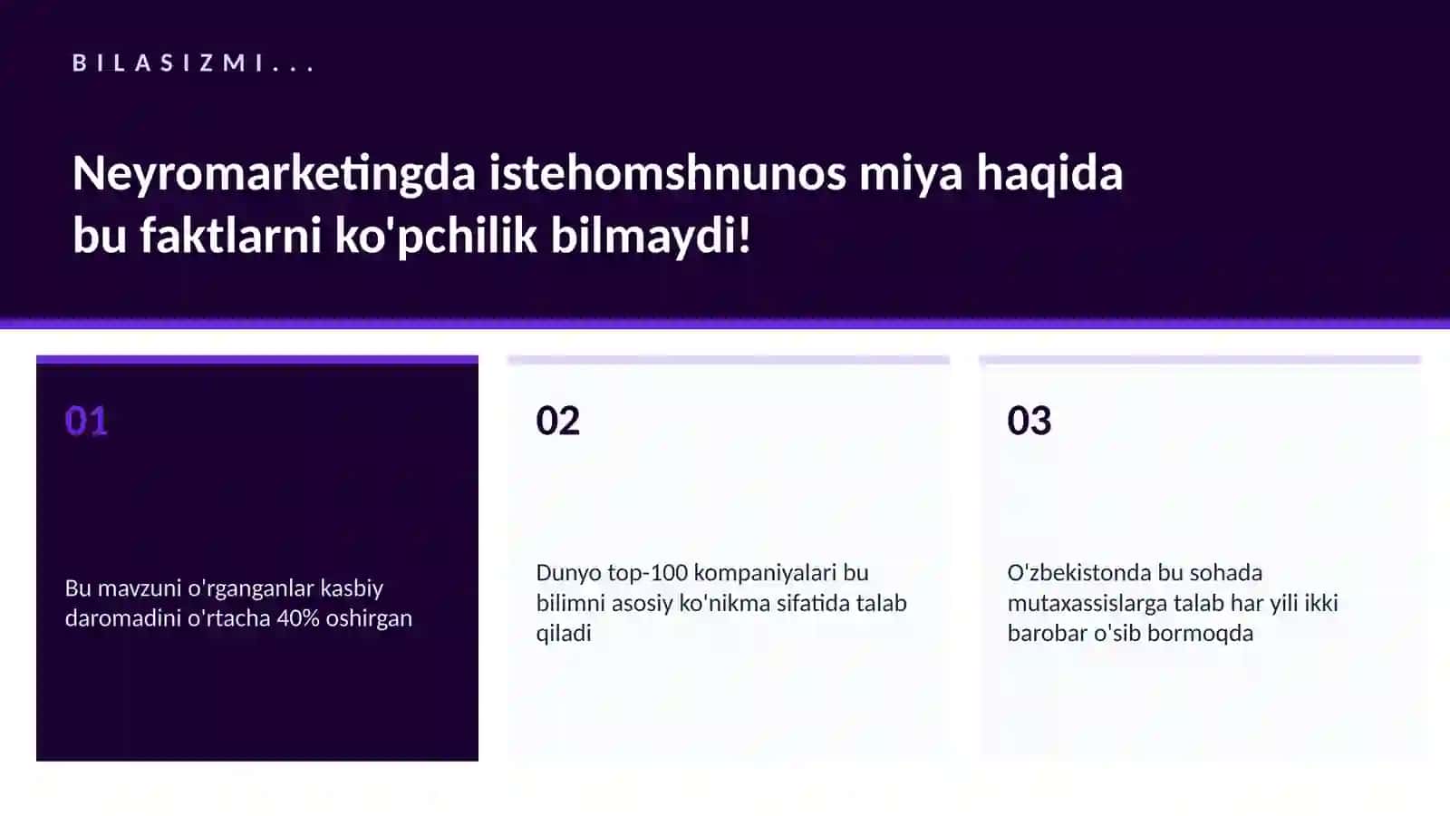 NEYROTEXNOLOGIYA VA MIYA 2