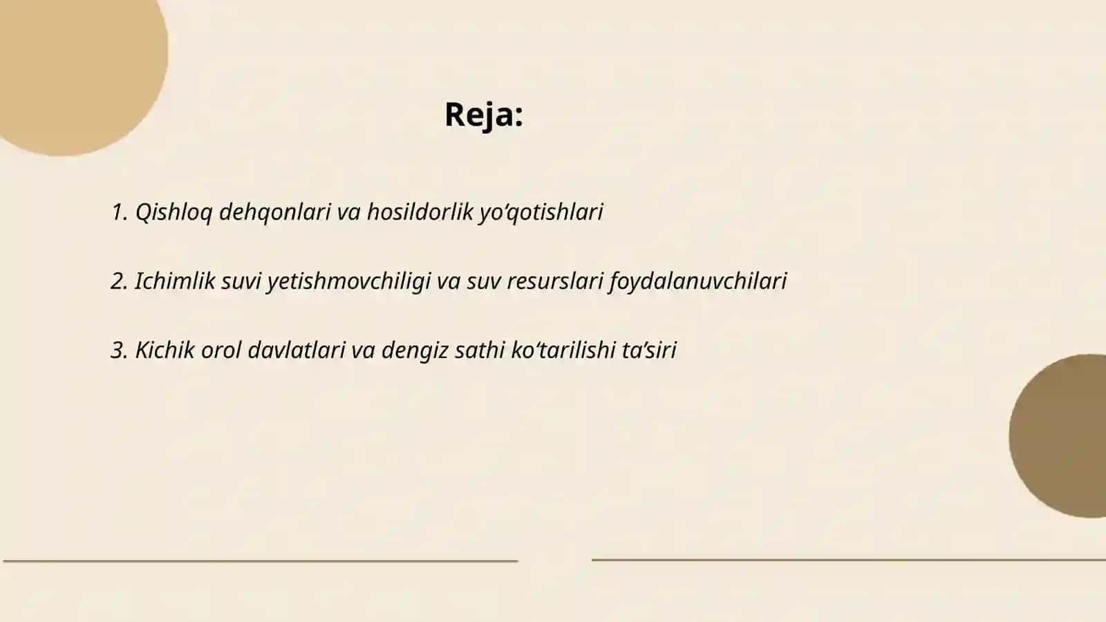 Qishloq dehqonlari va hosildorlik yo‘qotishlari 2