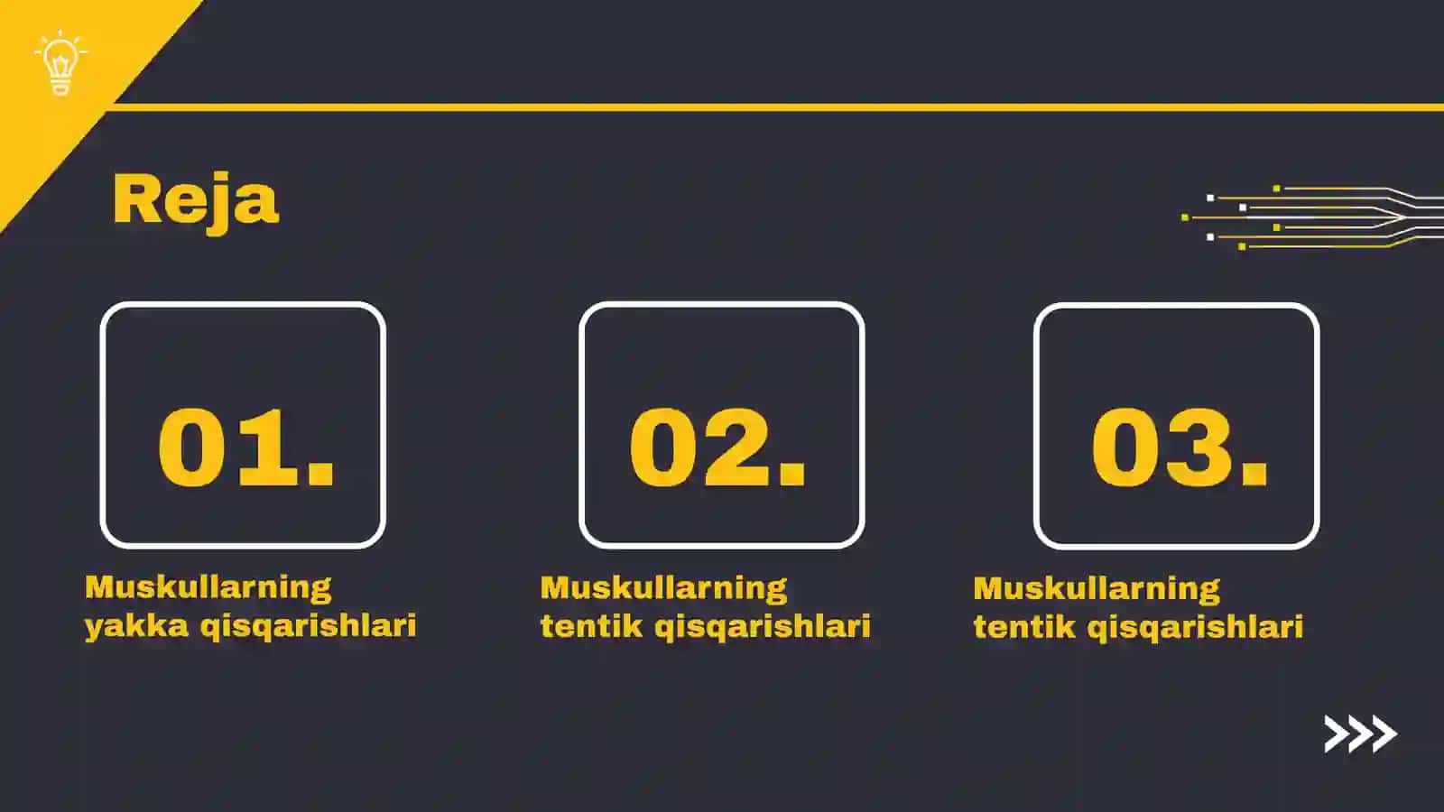 Muskullarning yakka tentik va tonik qisqarishi 2