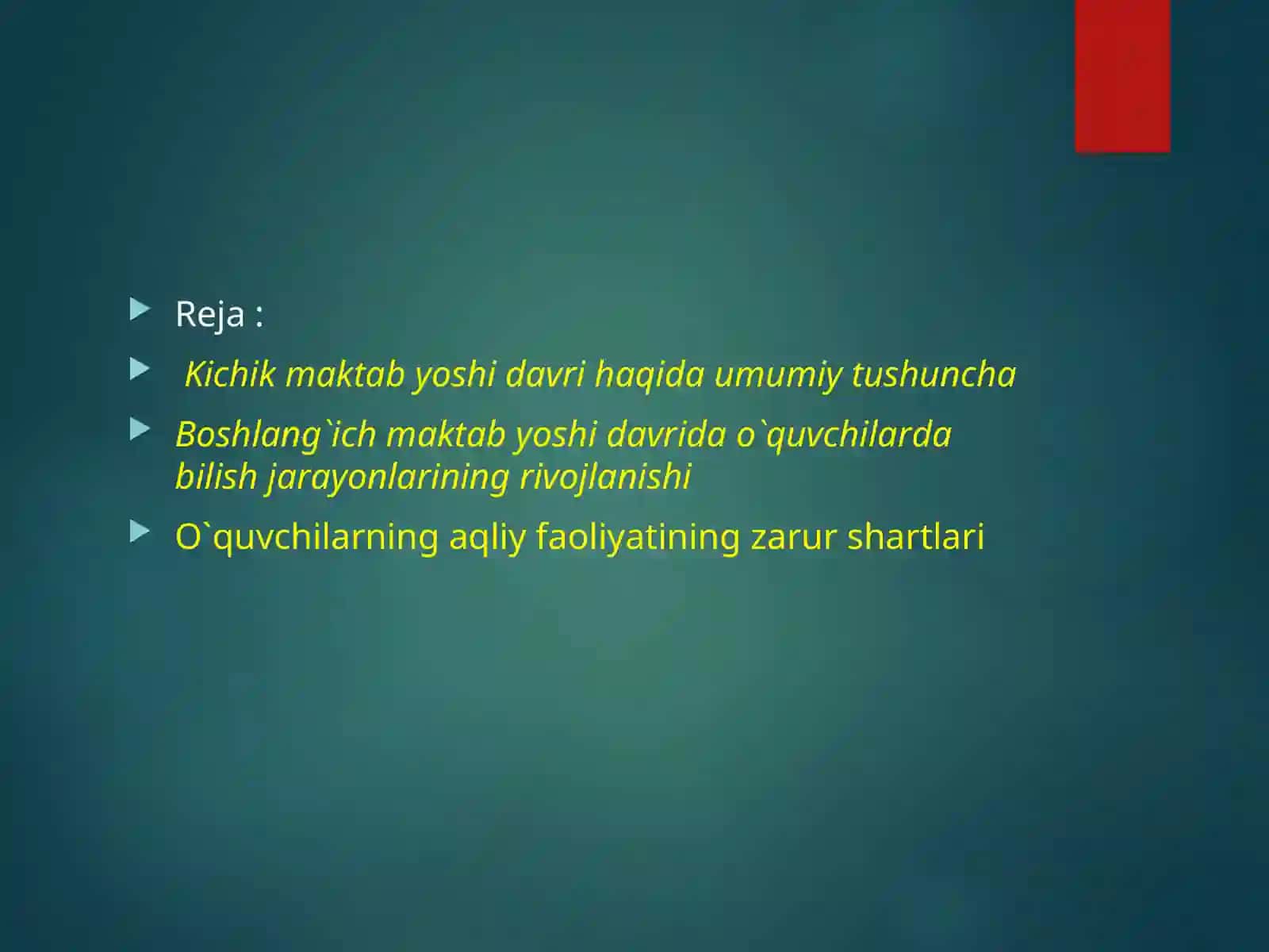 Bolaning maktabga tayyorgarligini psixik xususiyatlari 2