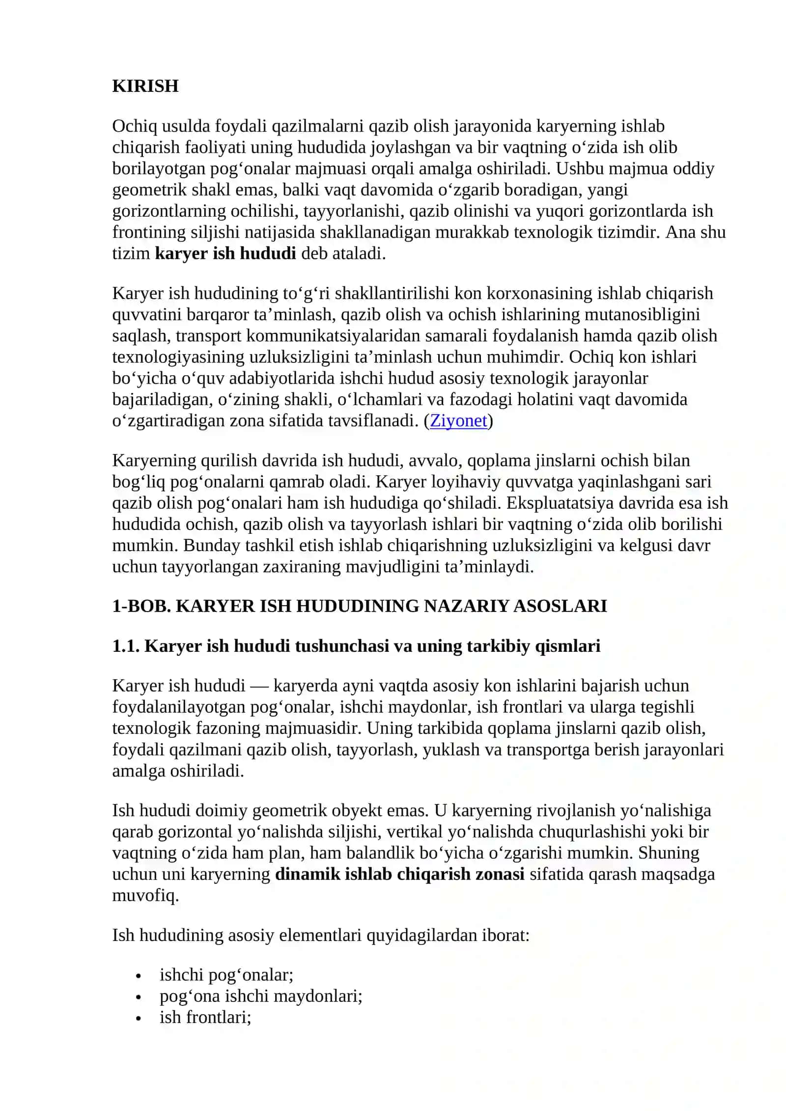 KARYER ISH HUDUDINING HOSIL BO‘LISHI 2
