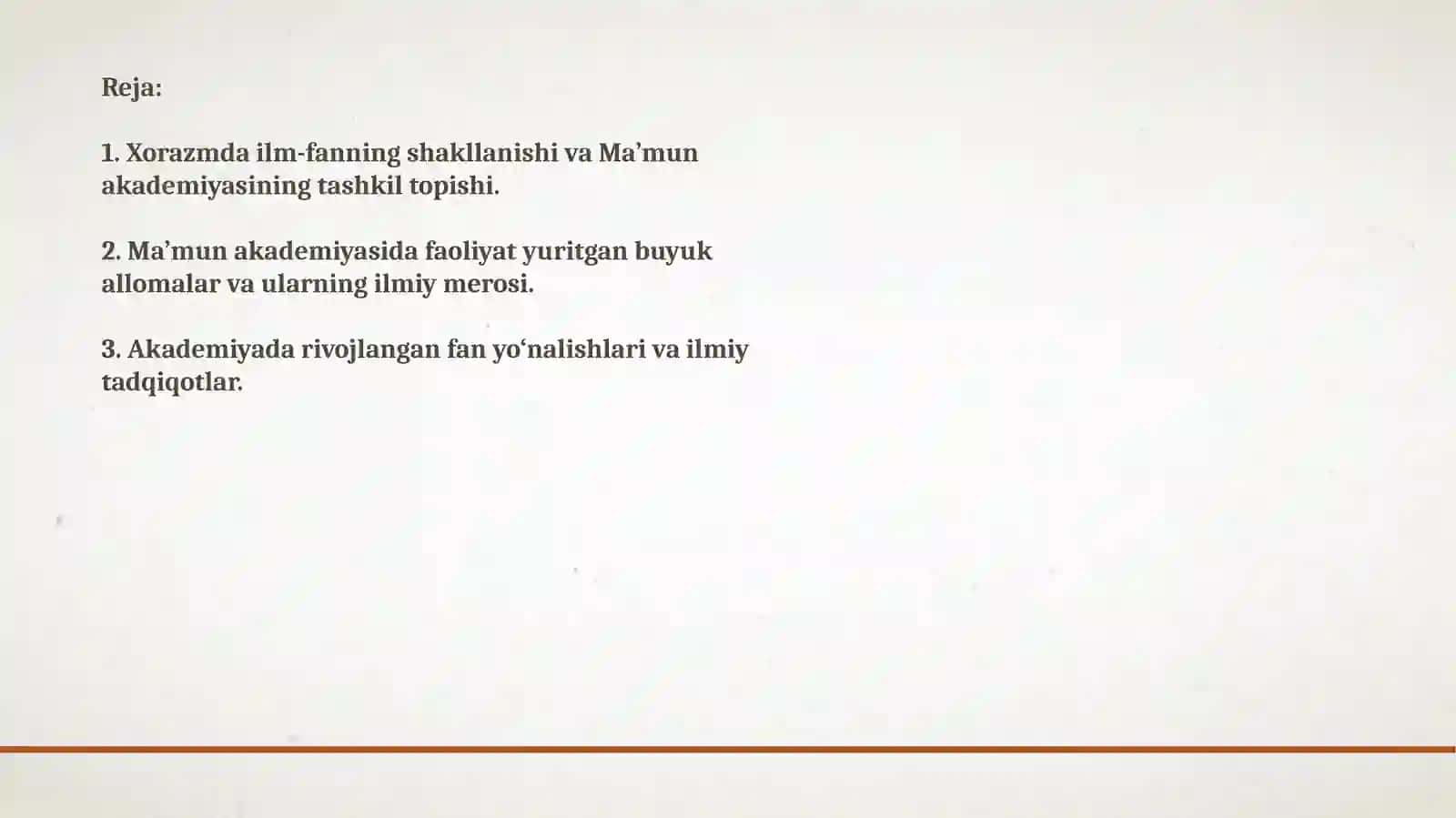 Xorazm Ma’munakademiyasi – Sharqil-m-fanining buyuk markazi 2