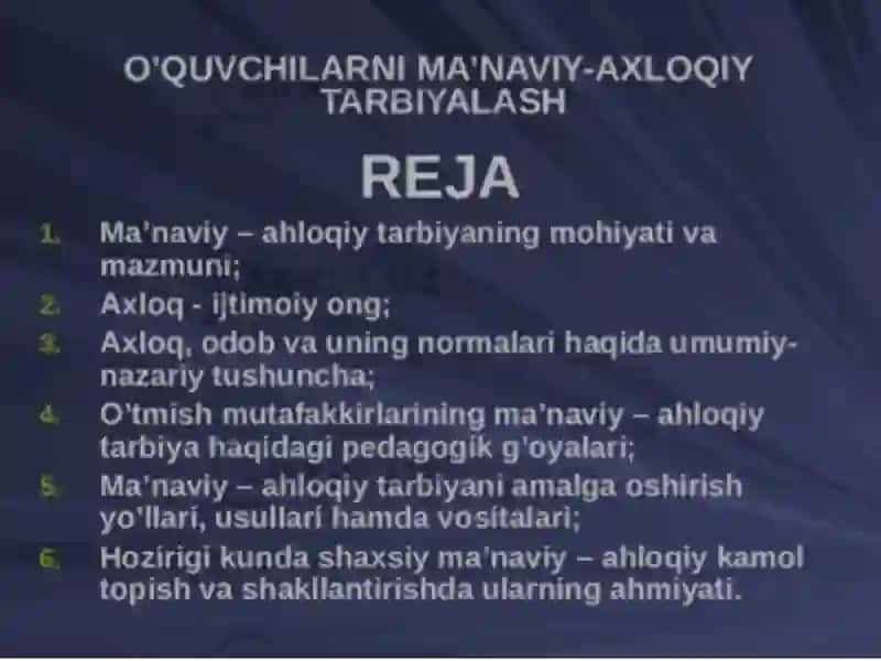 Farzandtarbiyasida Saroy Mulkxonim (Bibixonim) faoliyati ma'naviy-axloqiy qadriyat sifatida 2