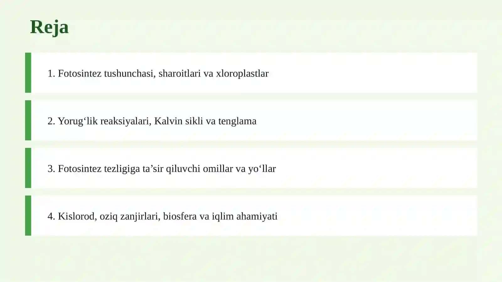 FOTOSINTEZ JARAYONI VA UNING TABITADAGI AHAMIYATI 2