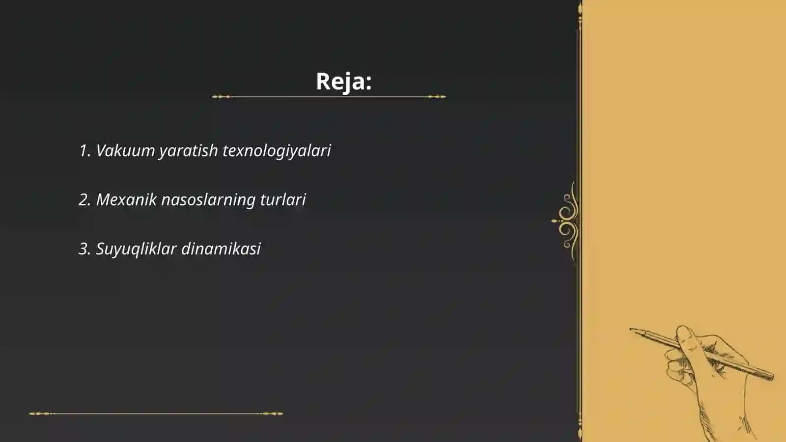 Vakuum yaratish texnologiyalari 2
