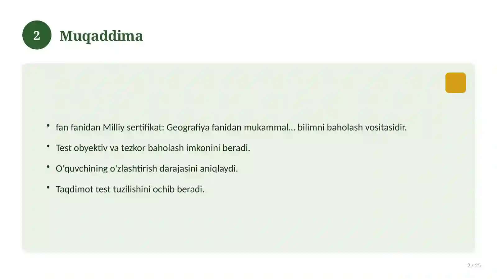 Milliy sertifikat: Geografiya fanidan mukammal testlar va tahlillar — 2026 2