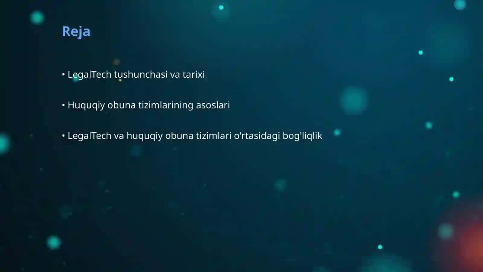 LegalTech va Huquqiy Obuna Tizimi 2