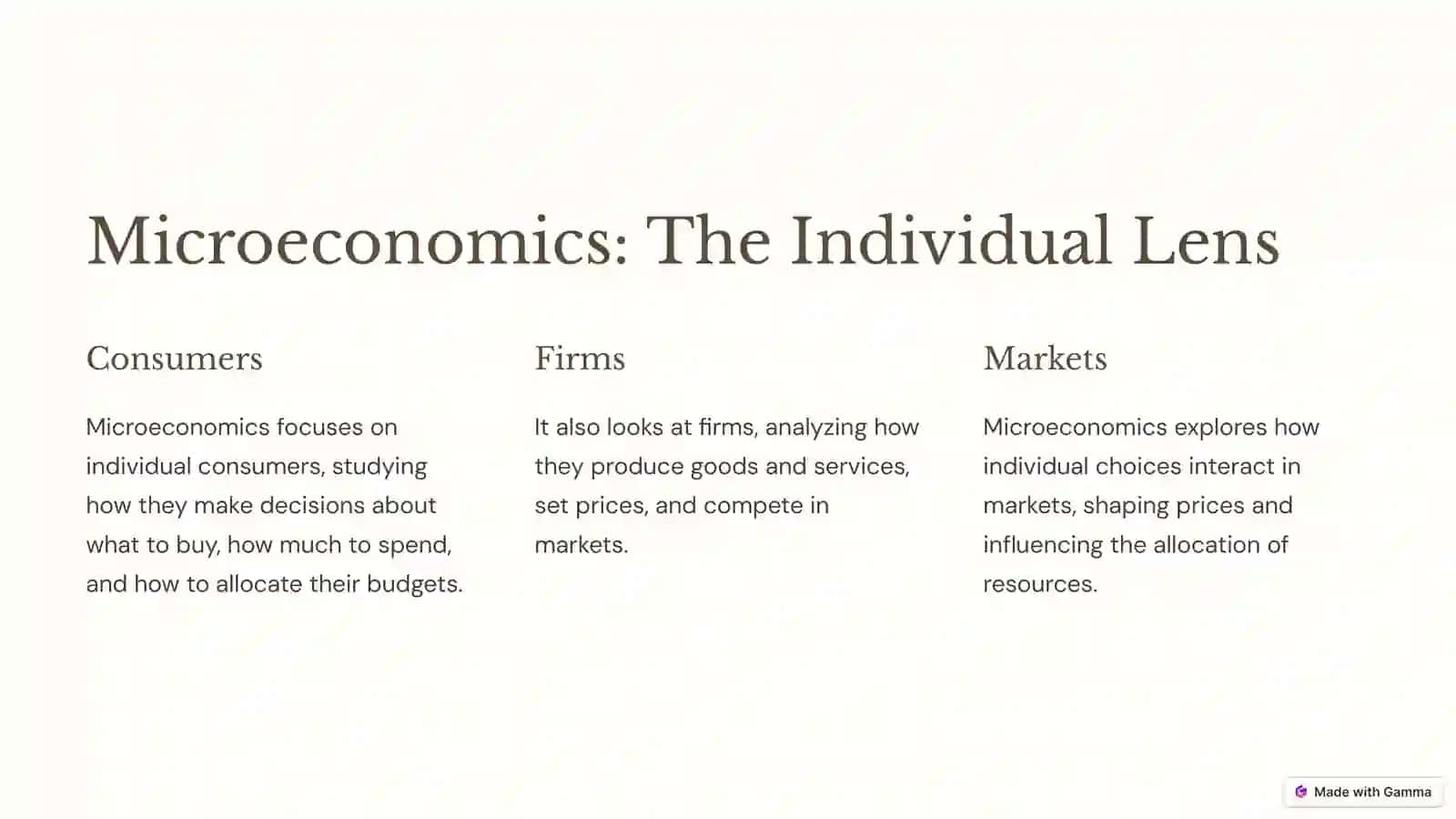Welcome to the World of Economics 2