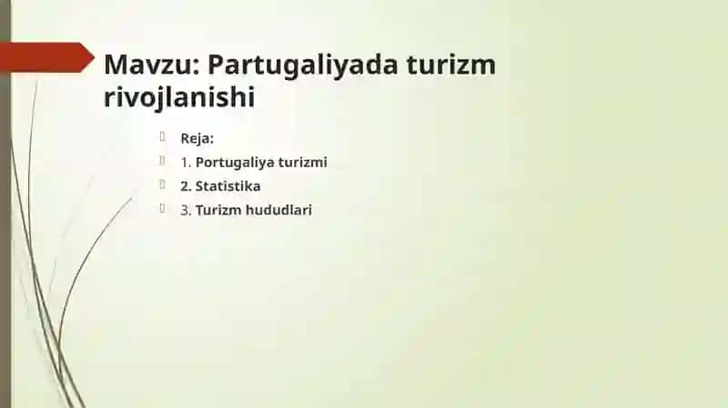 Portugaliya turizmi 2