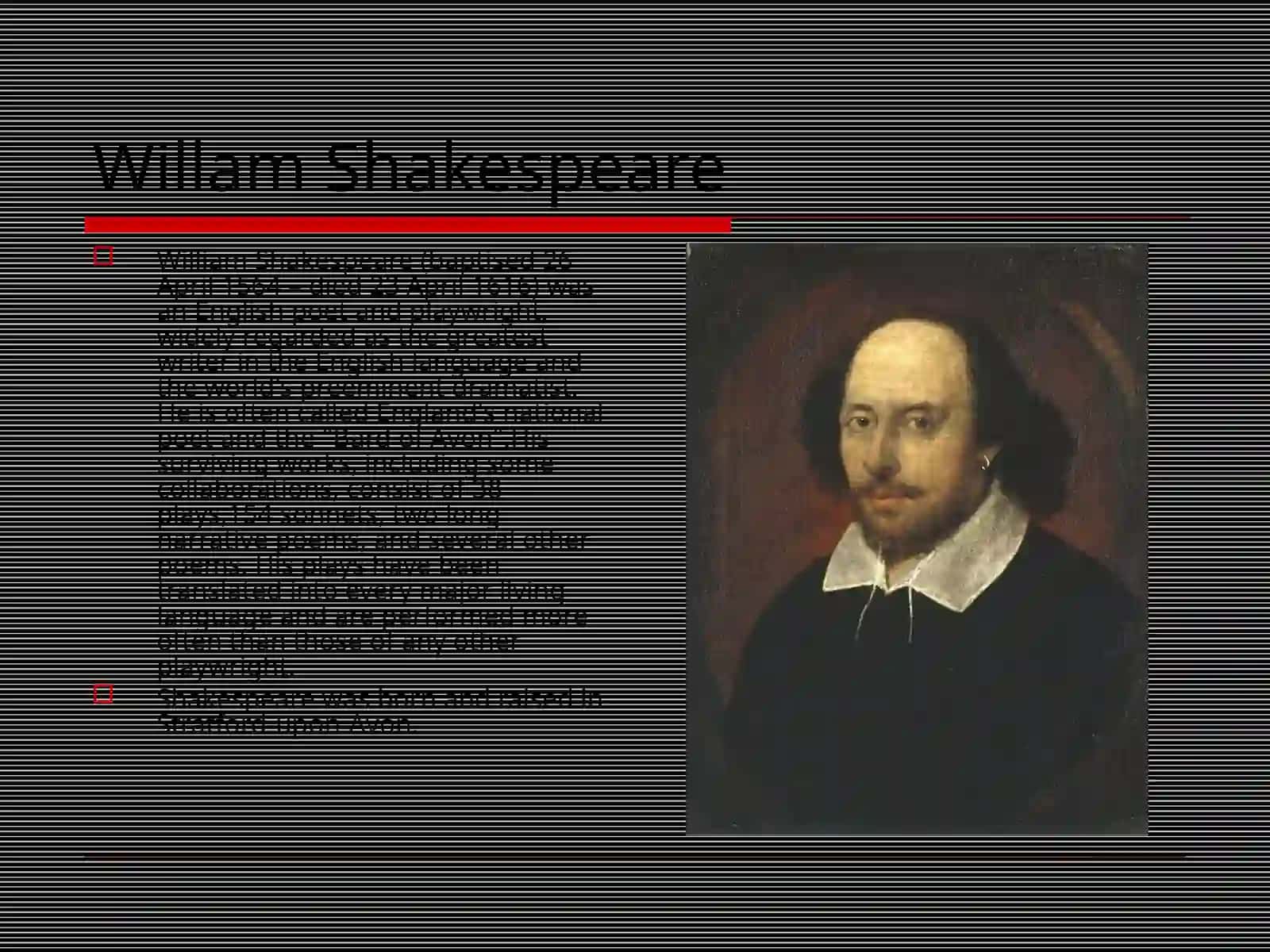 William Shakspiyar 2