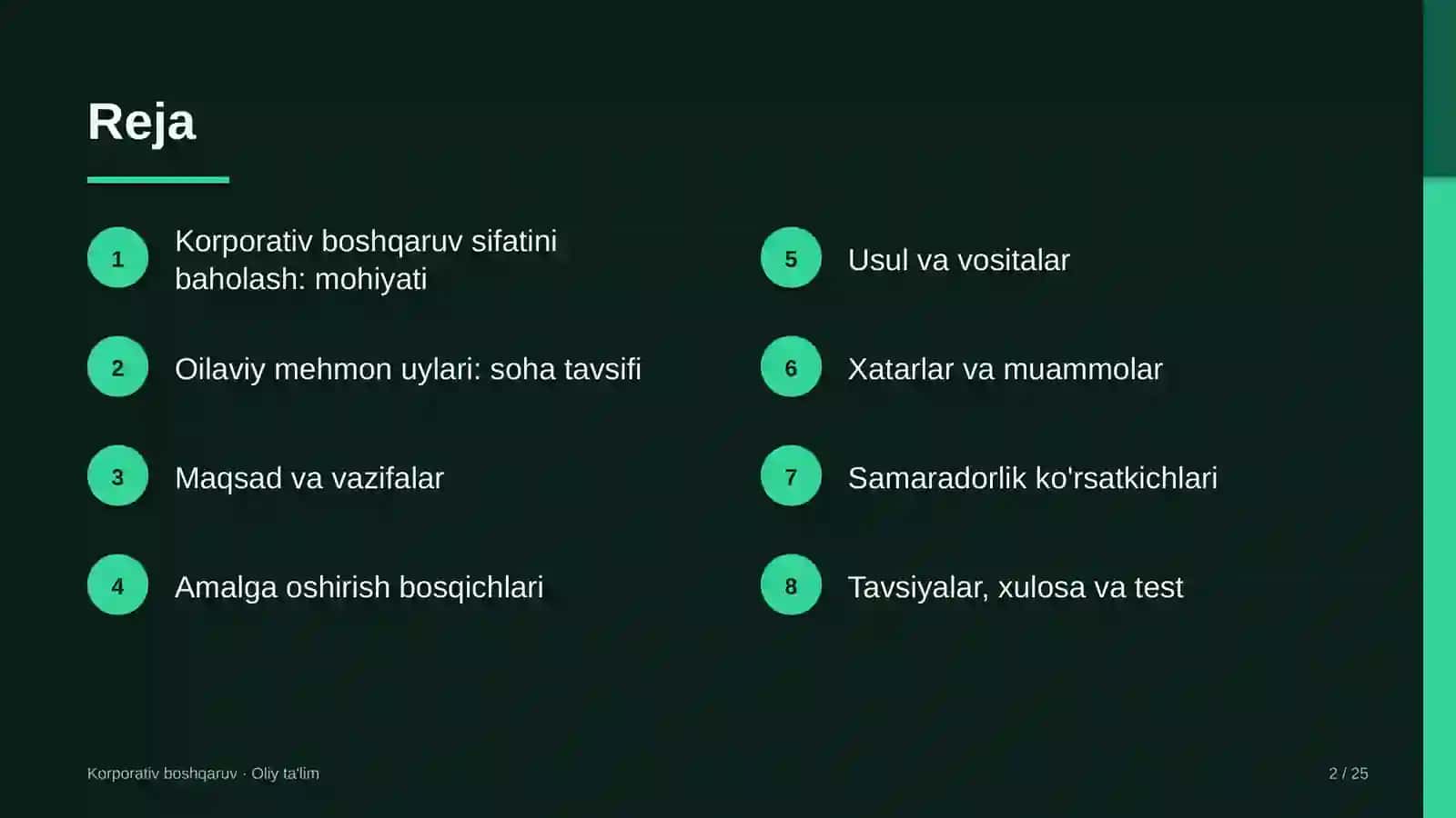 oilaviy mehmon uylarida korporativ boshqaruv sifatini baholash 1006 2