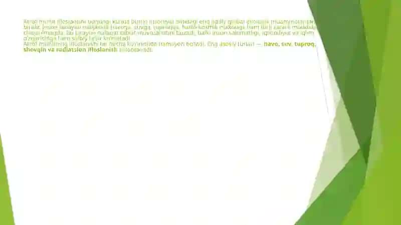 Atrof-muhitifloslanishi–globalekologikmuammo 2