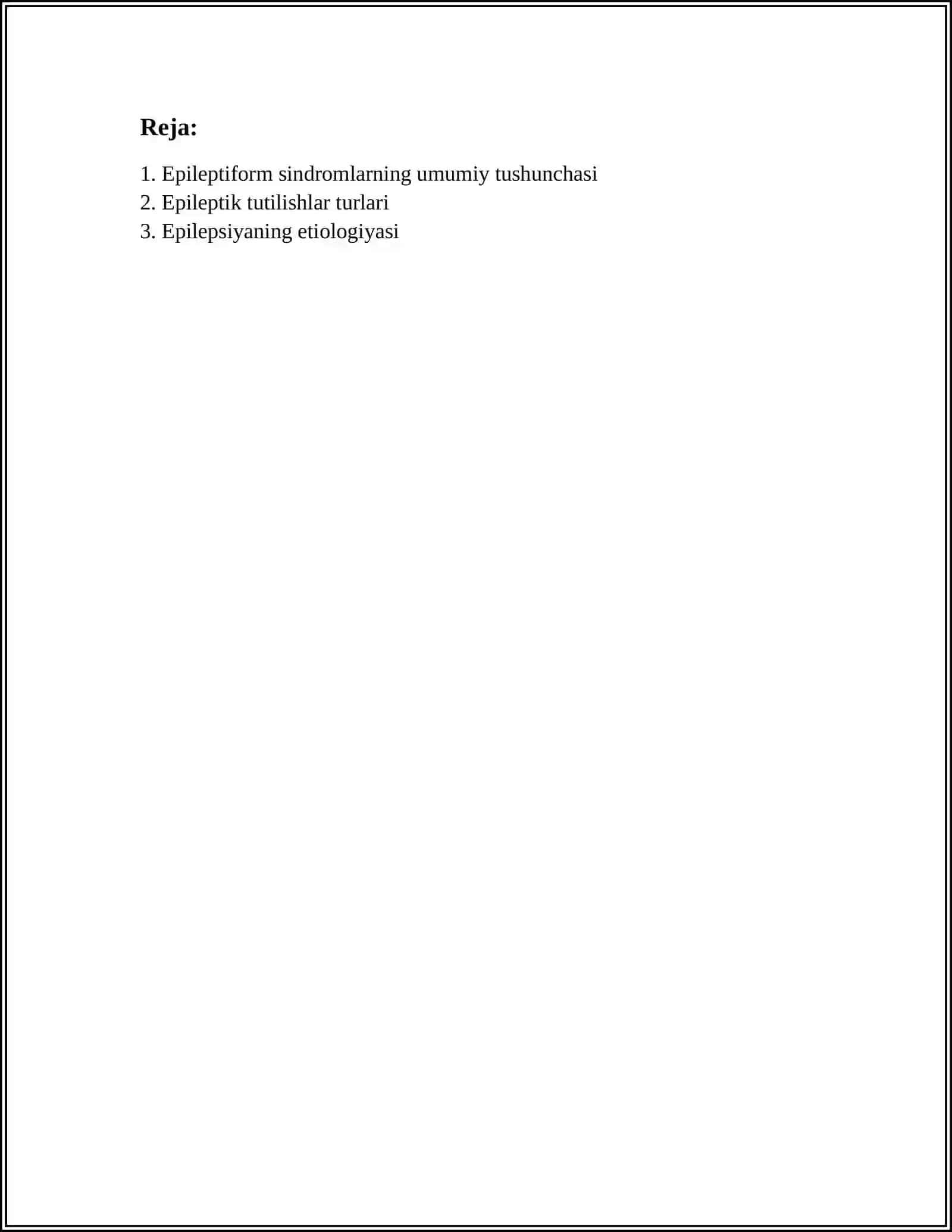 EPILEPTIFORM SINDROMLAR 2