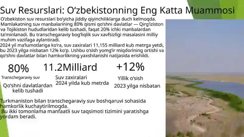 Suv xoʻjaligi va melioratsiyaga 2