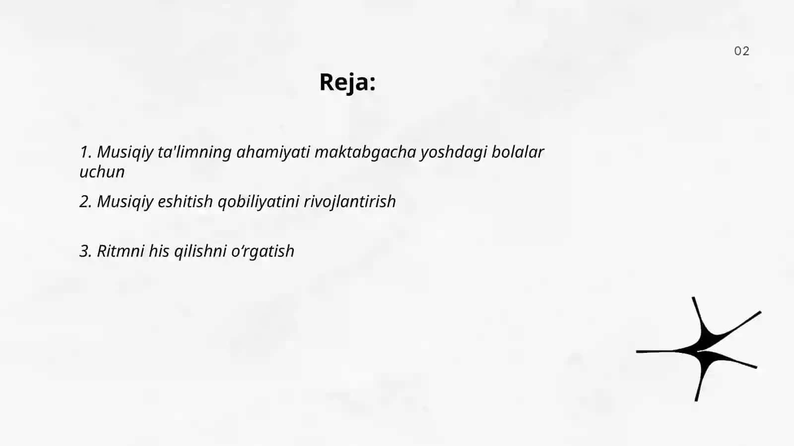 Maktabgacha yoshdagi bolalarni musiqiy tarbiyalash vazifalari 2