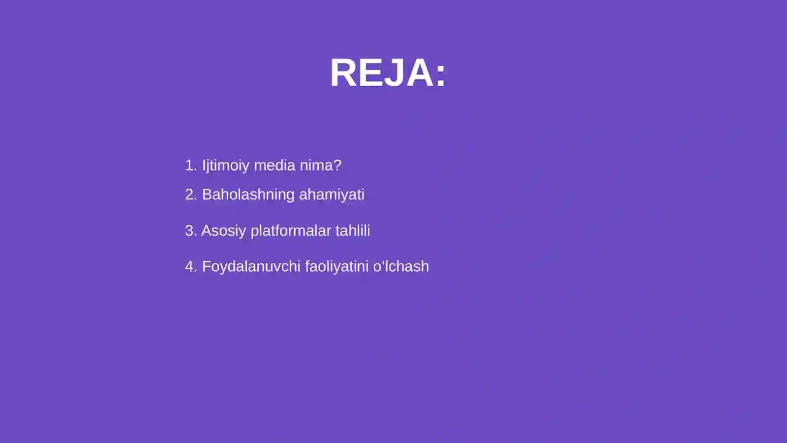 Ijtimoiy mediani baholash 2