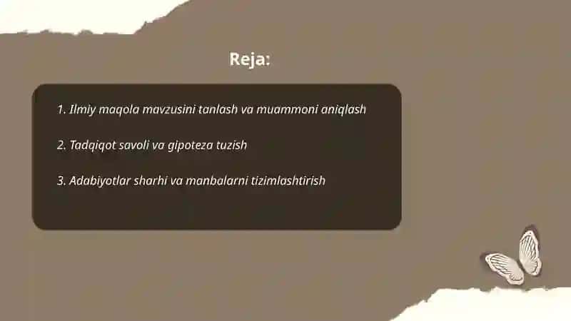 Ilmiy maqola yozish 2