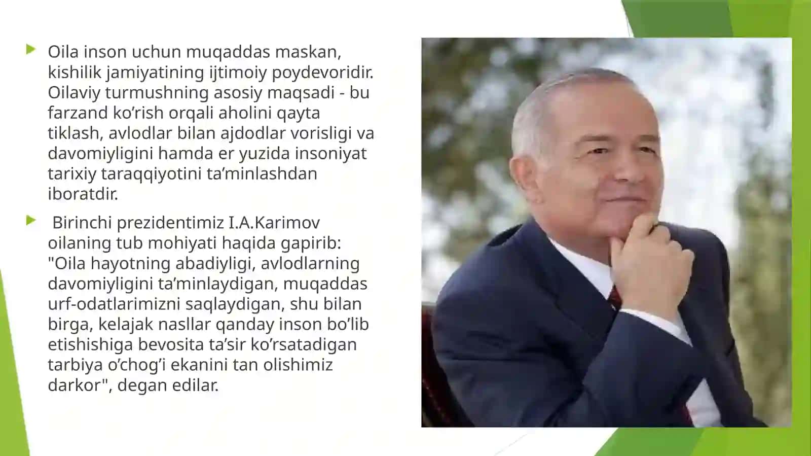OILANING ASOSIY VAZIFALARI VA ULARNING XARAKTERISTIKASI 2