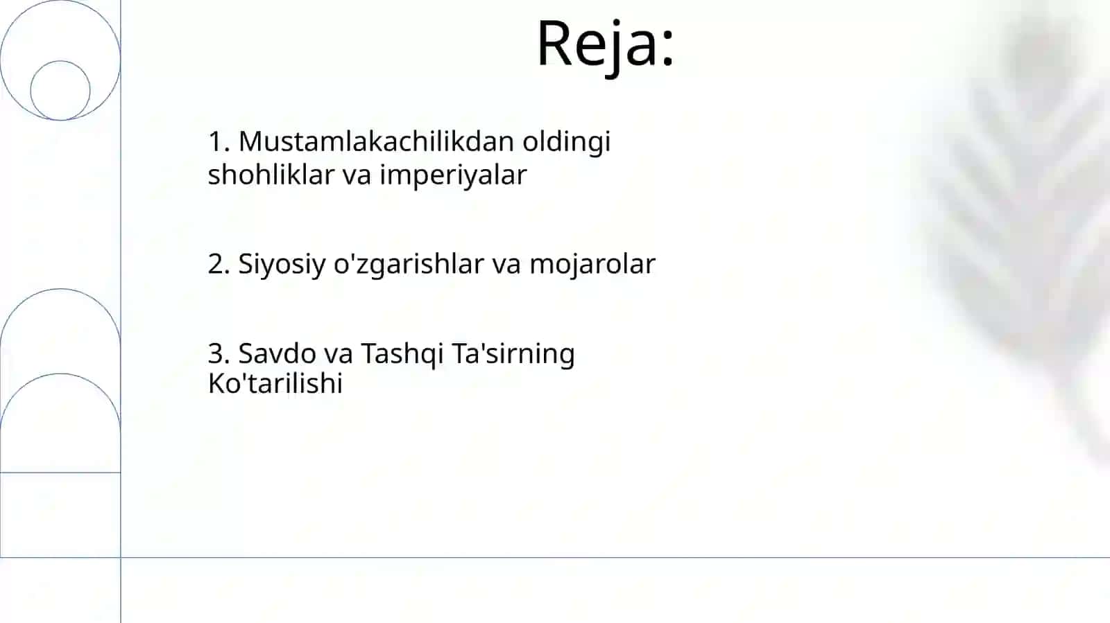 XVI-XVIII arsrlarda Sharqiy Afrika mamlakatlarida siyosiy vaziyat 2