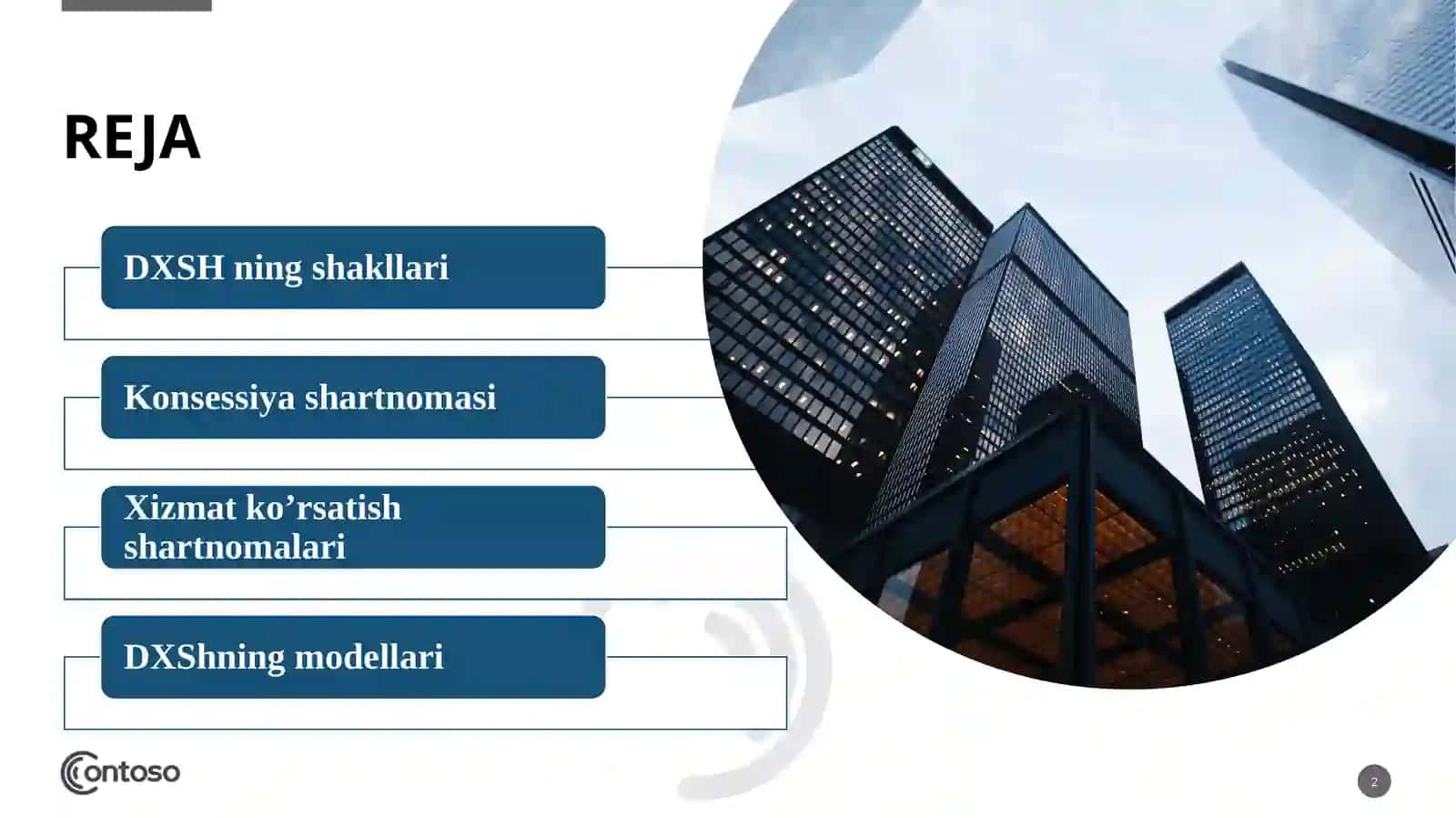 Davlat xususiy sherikligining modellari va shakllari 2