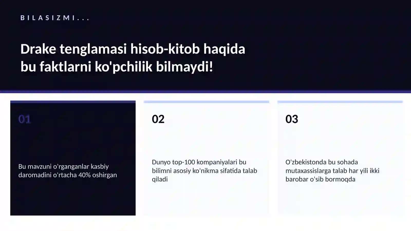 Drake tenglamasi hisob-kitob 2