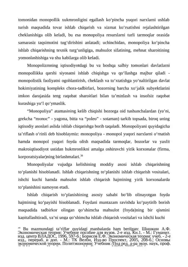 Monopoliyaga qarshi siyosat va raqobatni rivojlantirish yo‘nalishlari 2