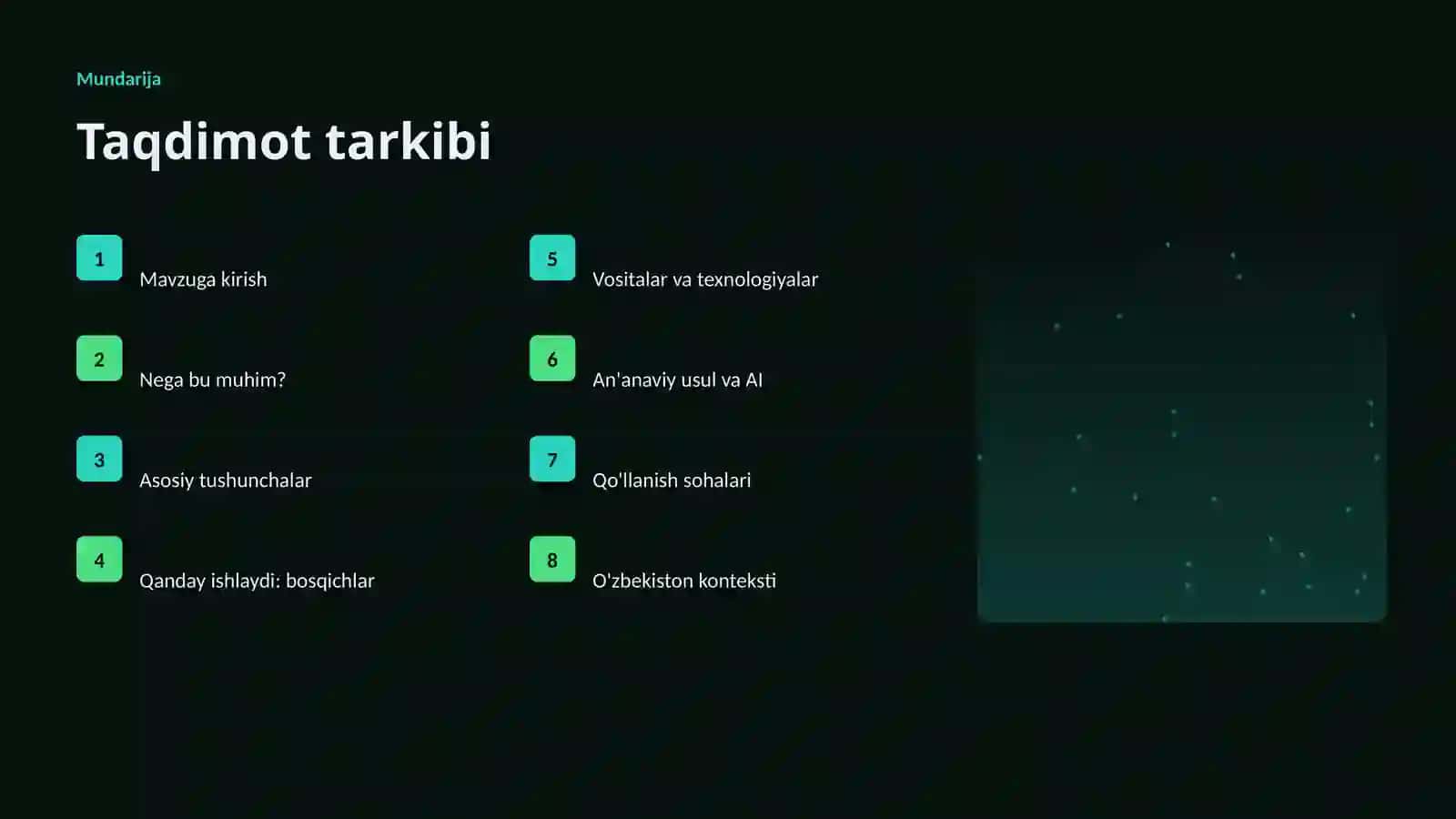 Amaliy yechimlar 2