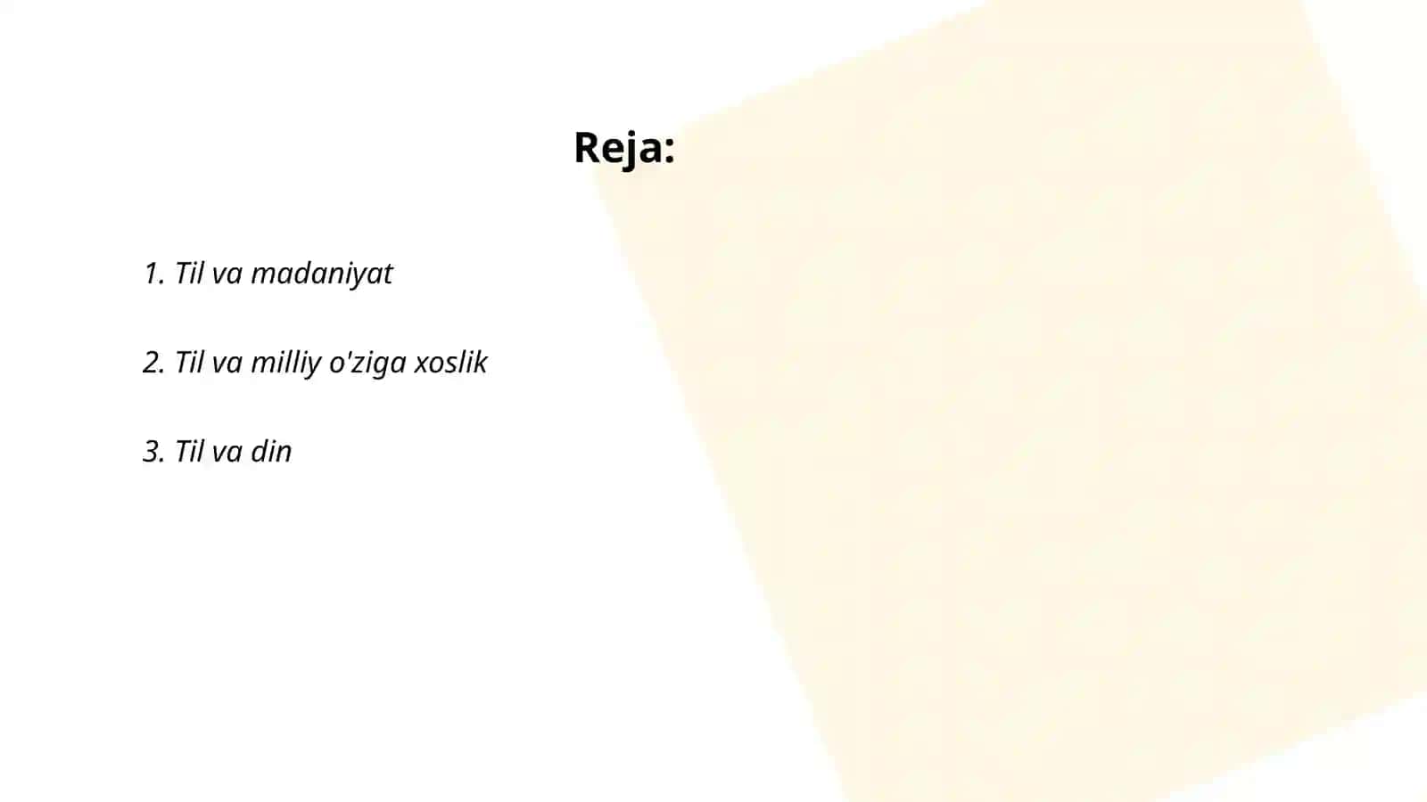 Til va madaniyat 2