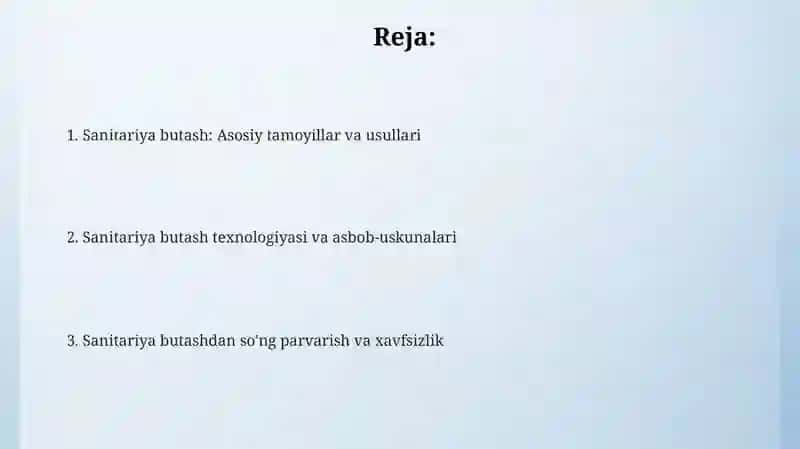 Sanitariya butash 2