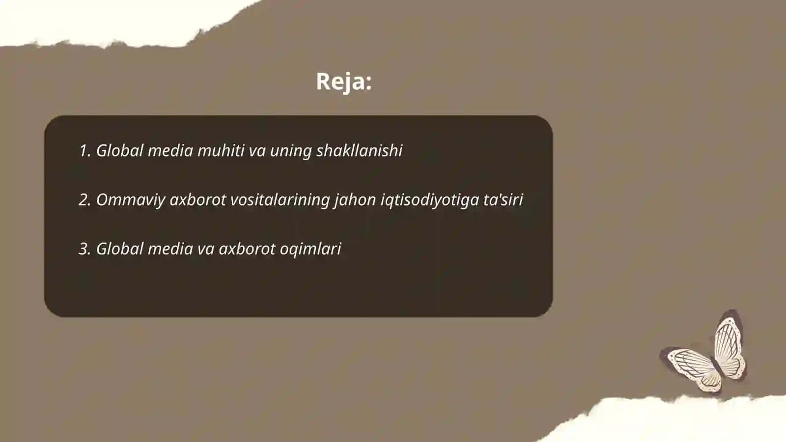 Global media muhiti va uning jamiyatga ta'siri 2
