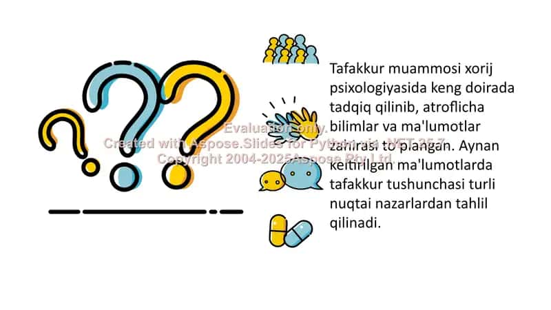 Tafakkur borasidagi psixologik nazariyalar 2