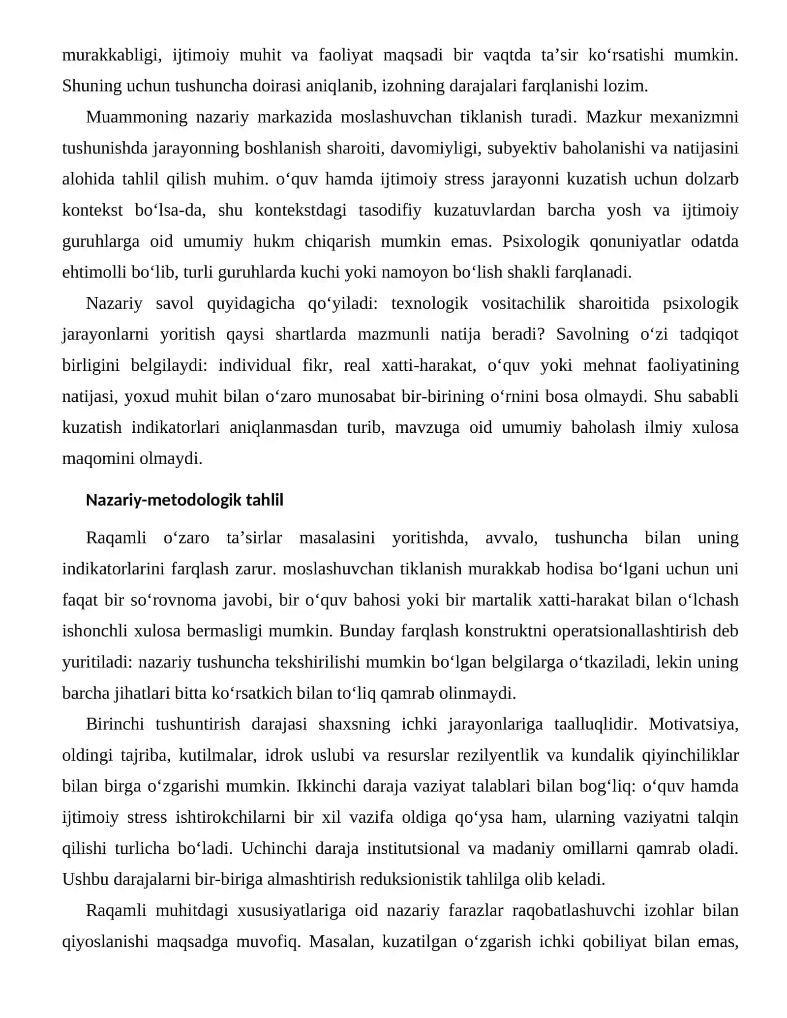 REZILYENTLIK VA KUNDALIK QIYINCHILIKLARNING RAQAMLI MUHITDAGI XUSUSIYATLARI 2