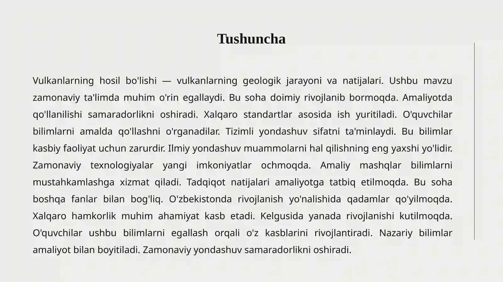 Vulkan Hosil Bo'lishi 2