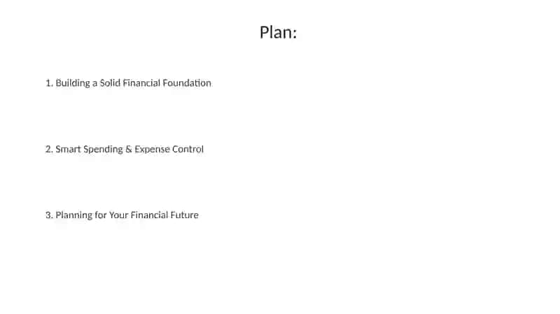 Budgeting Basics & Goal Setting 2