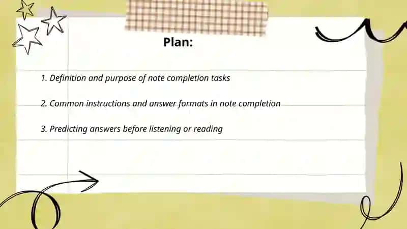 Note completion tasks 2