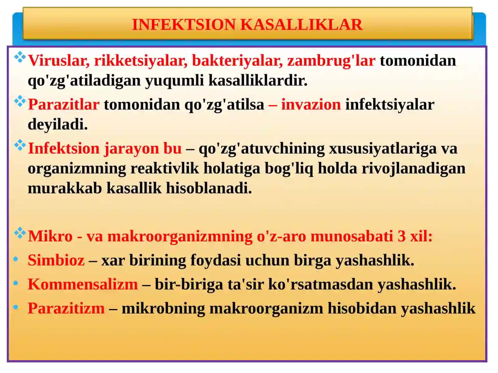 Viruslar, rikketsiyalar, bakteriyalar 2
