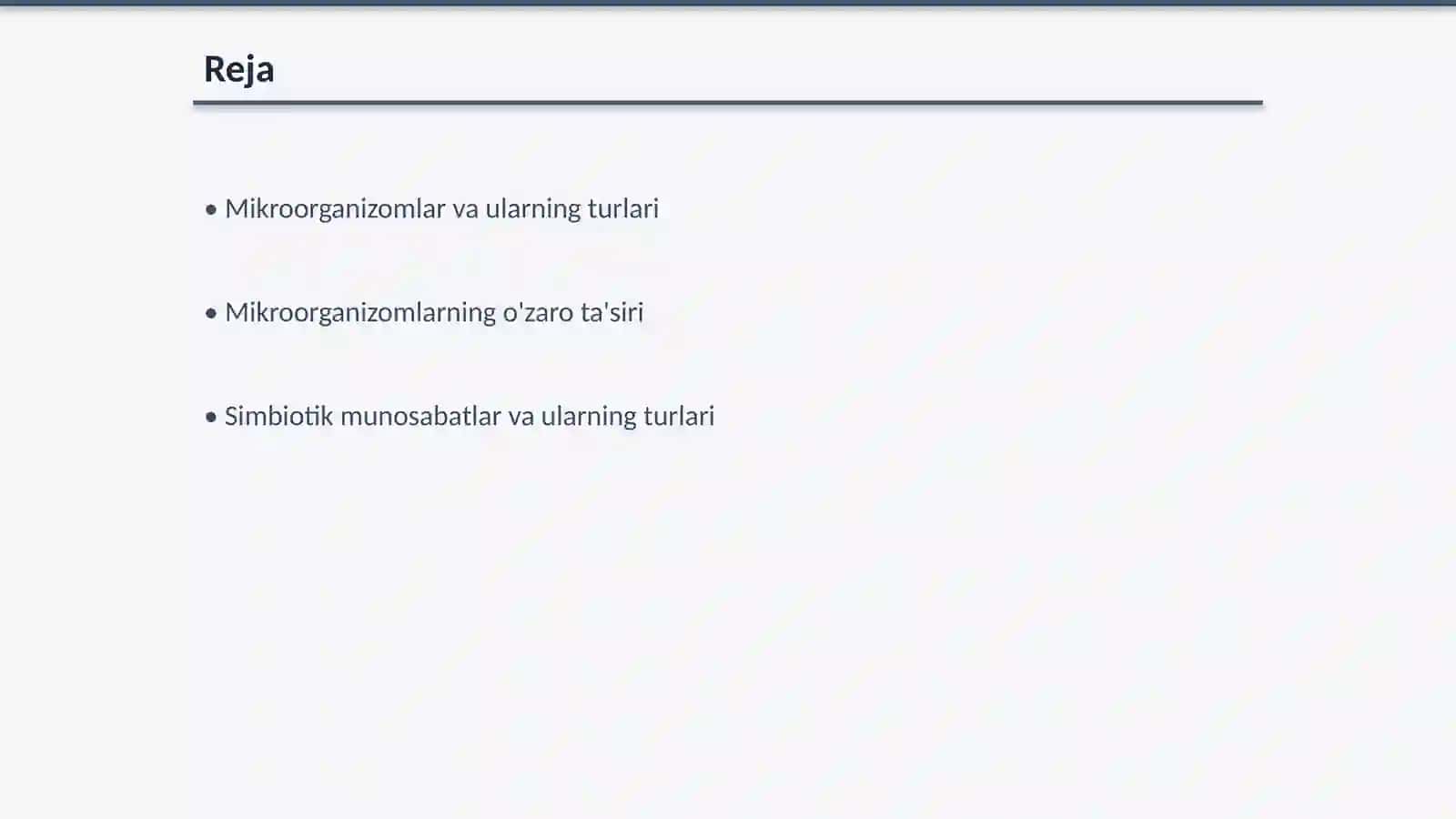Mikroorganizomlarning oʻzoro va bir-biri bilan munosabati 2