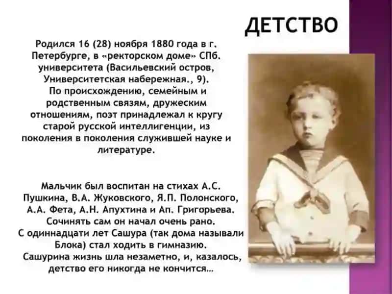 Биография А.Блока 2