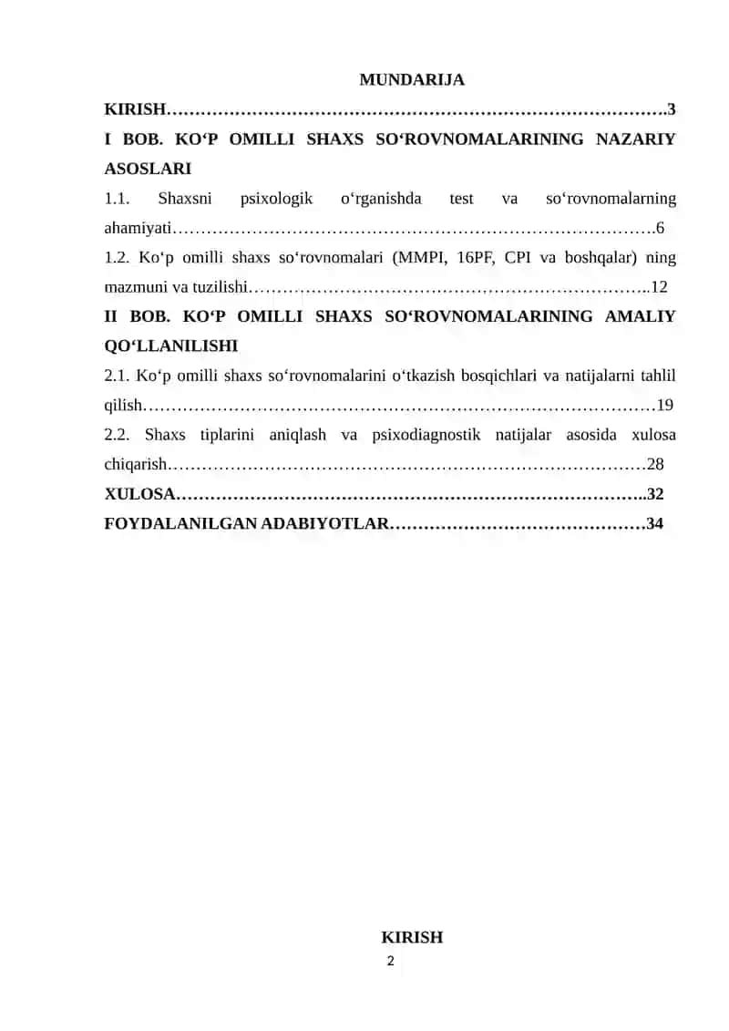 SIRTQI TA’LIM PEDAGOGIKA VA PSIXOLOGIYA YO‘NALISHI 2