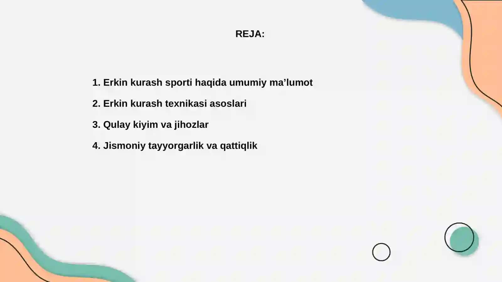 Erkin kurash sporti 2