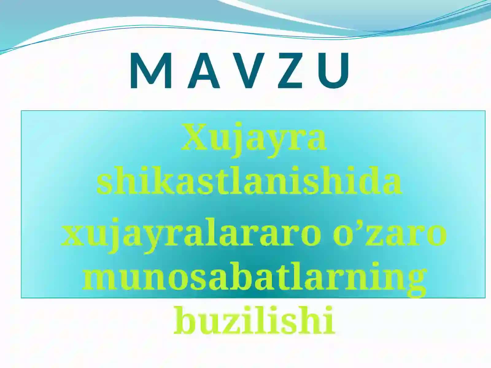 Xujayra shikastlanishida 2