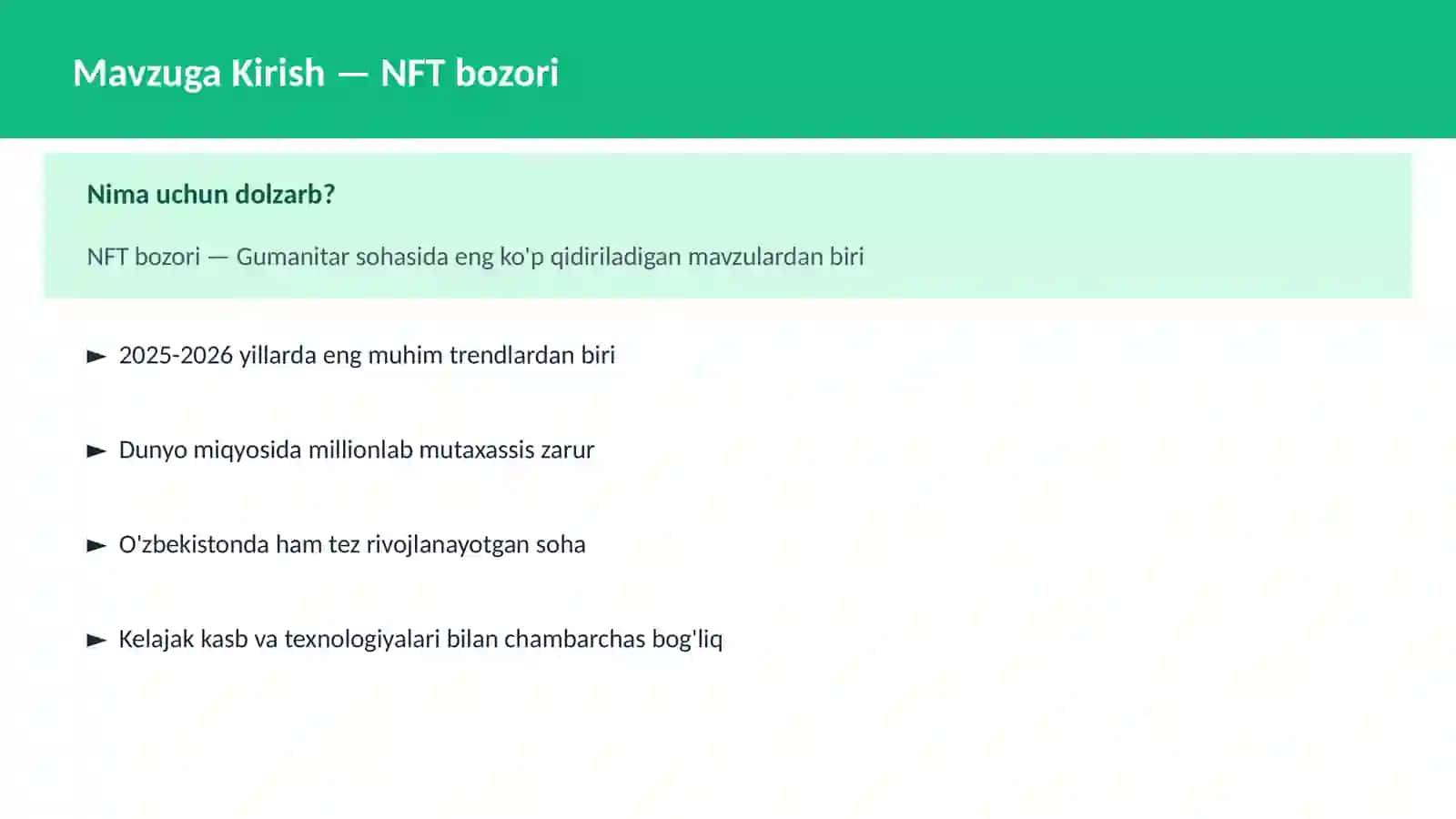 NFT bozori 2